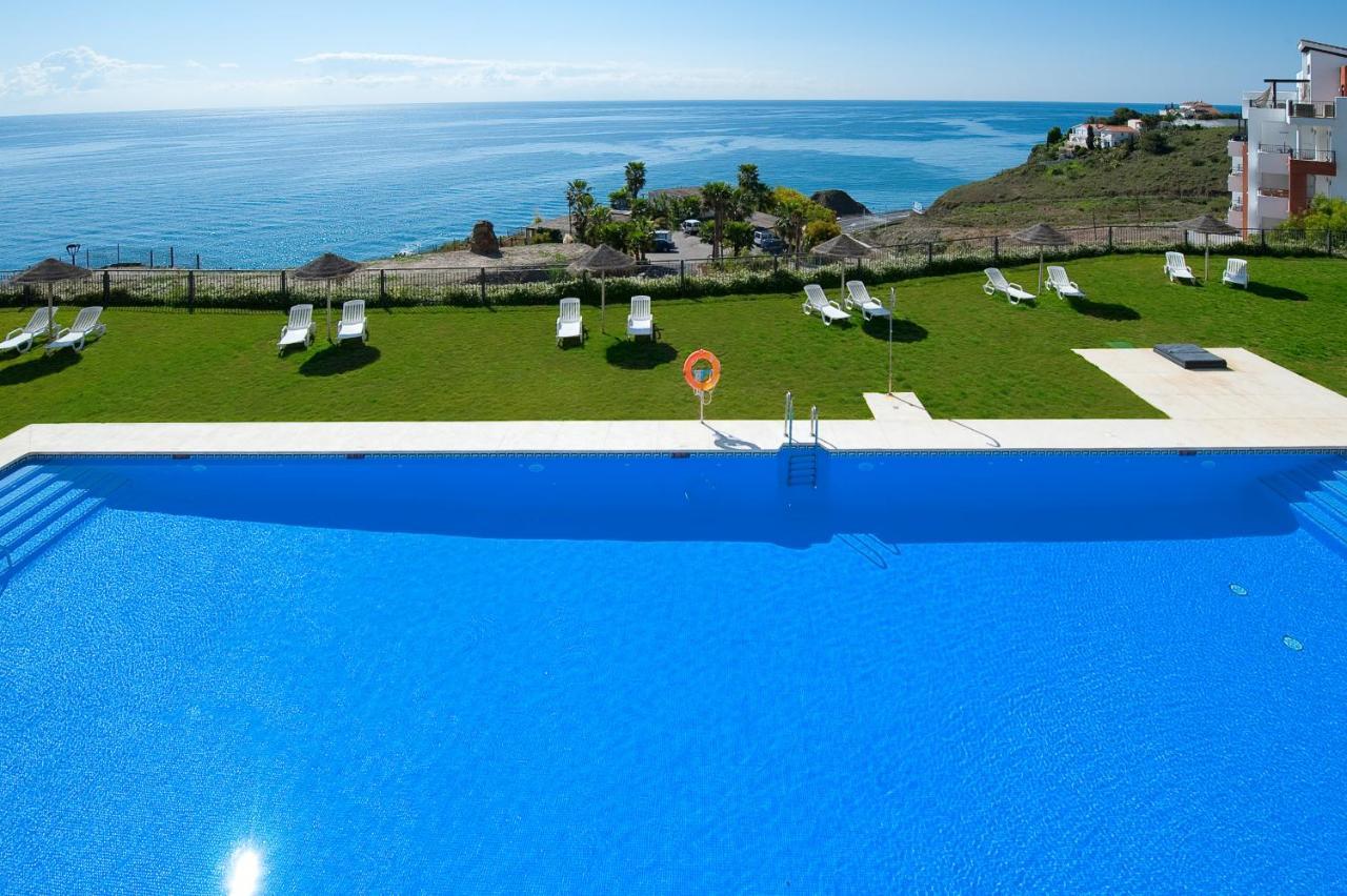 Precioso Apartamento 1 Dormitorio Con Vistas Mar Frontal Torrox Dış mekan fotoğraf