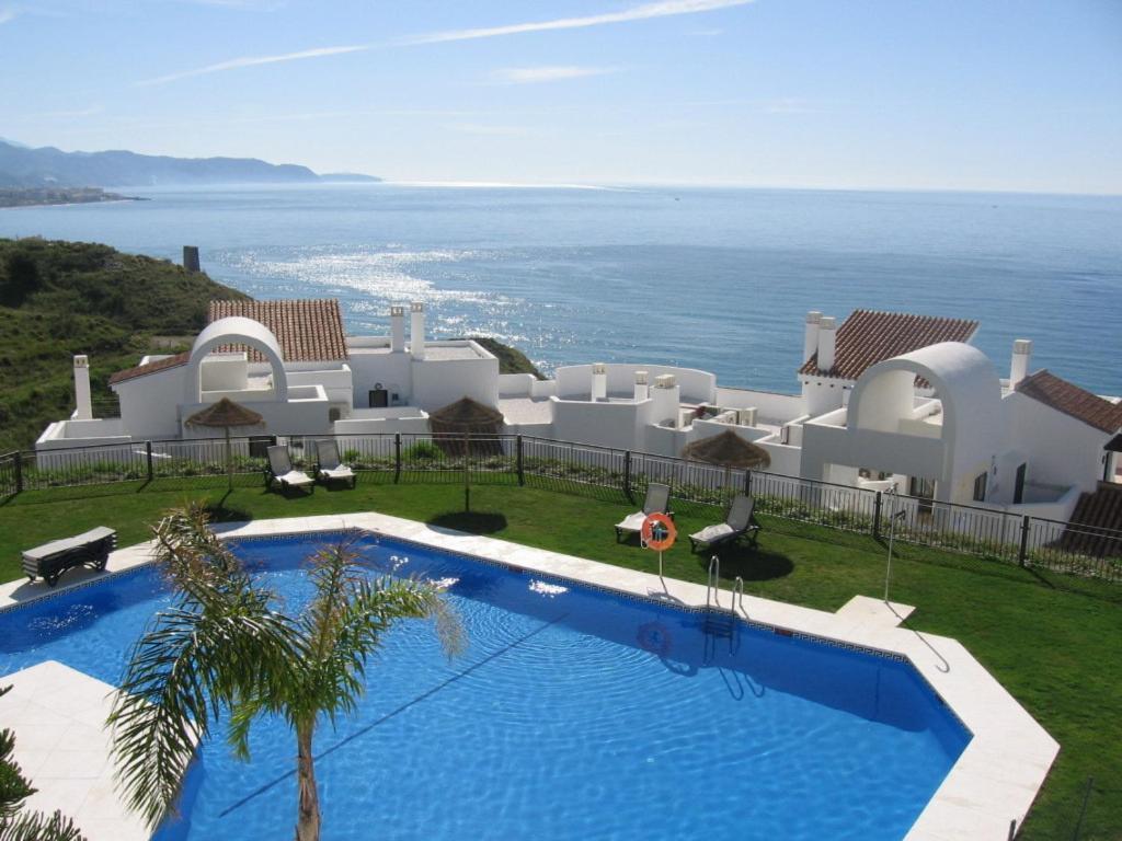 Precioso Apartamento 1 Dormitorio Con Vistas Mar Frontal Torrox Dış mekan fotoğraf