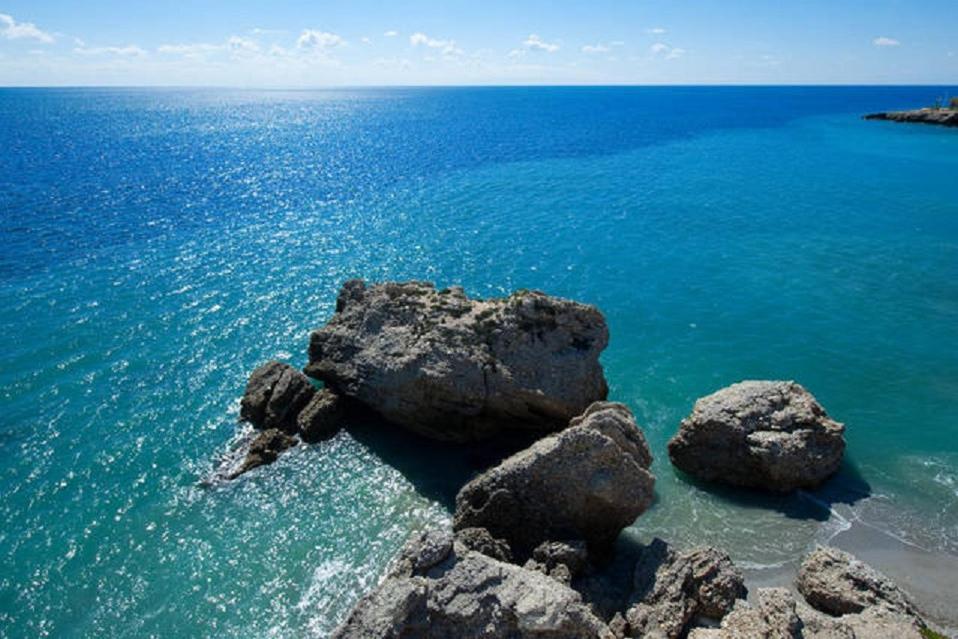 Precioso Apartamento 1 Dormitorio Con Vistas Mar Frontal Torrox Dış mekan fotoğraf
